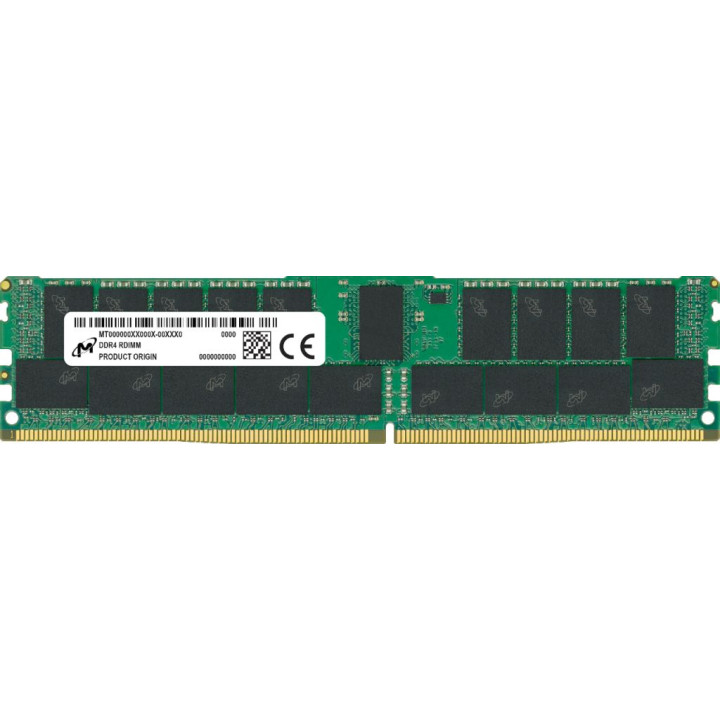 MICRON TECHNOLOGY MICRON RAM SERVER DDR4 RDIMM 64GB 2RX8 3200MHZ